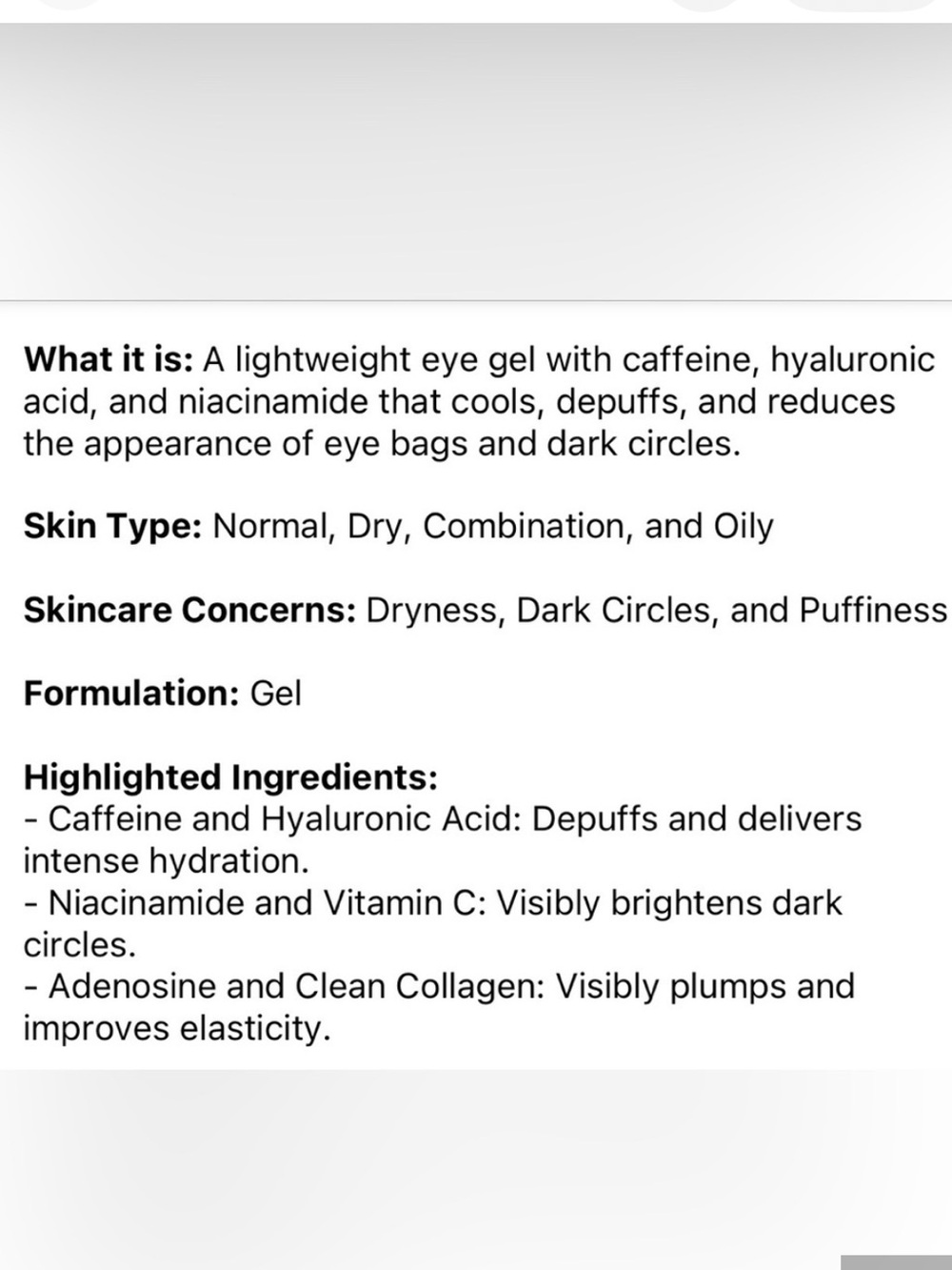 belif Aqua Bomb Eye Gel (1) & the True Cream Aqua Bomb Hydrating Face Cream (2) - Picture 5 of 7